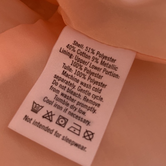 Janie and Jack Floral Jacquard Dress Pink/Rose Gold Dress EUC 6-12M - Picture 10 of 17